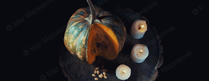 Обряд на деньги с тыквой