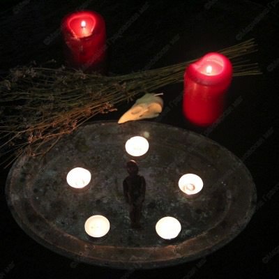 Снятие порчи, ритуал